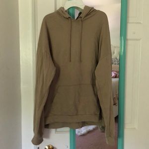 Tan oversized hoodie